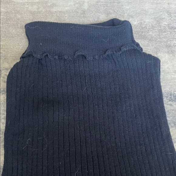 Urban Outfitters Navy Ribbed Tank Top - Picture 3 of 3
